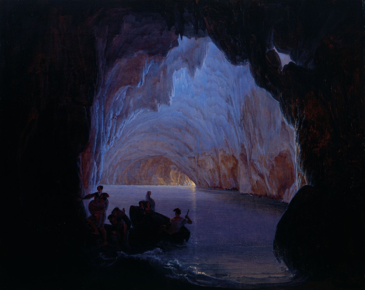 Sininen luola Caprilla tekijältä Heinrich Jakob Fried