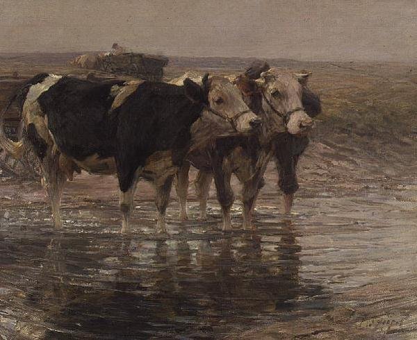 Nautojen juotto tekijältä Heinrich Johann von Zugel