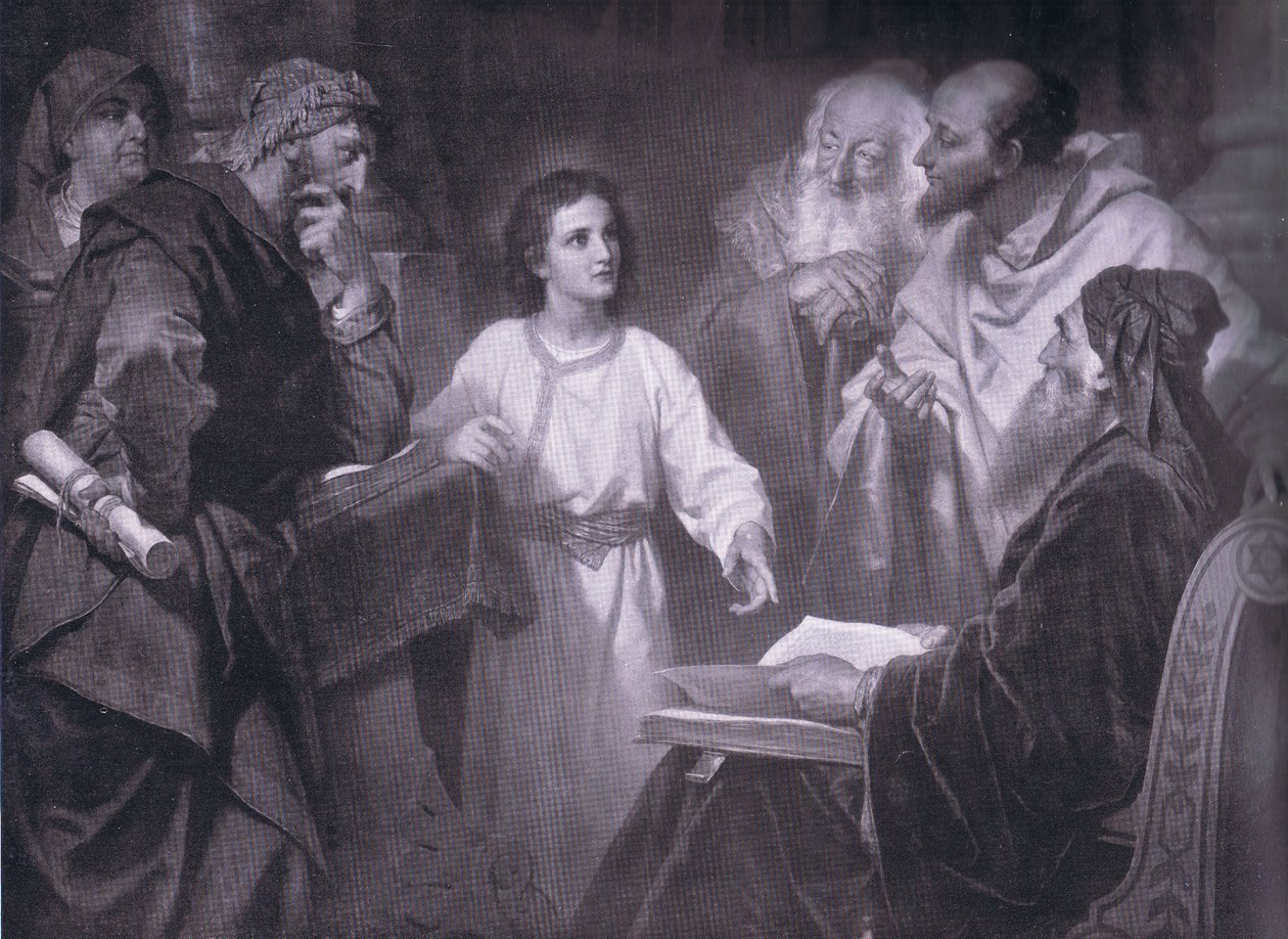 Jeesus nuorena, Bibbys Annual, 1916-1917. tekijältä Heinrich Karl Hofmann