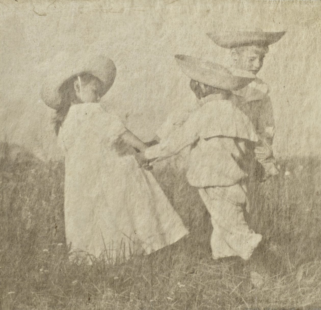 Walther, Edeltrude ja Hans Kühn, n. 1905 (platinapalladiumprintti) tekijältä Heinrich Kuhn