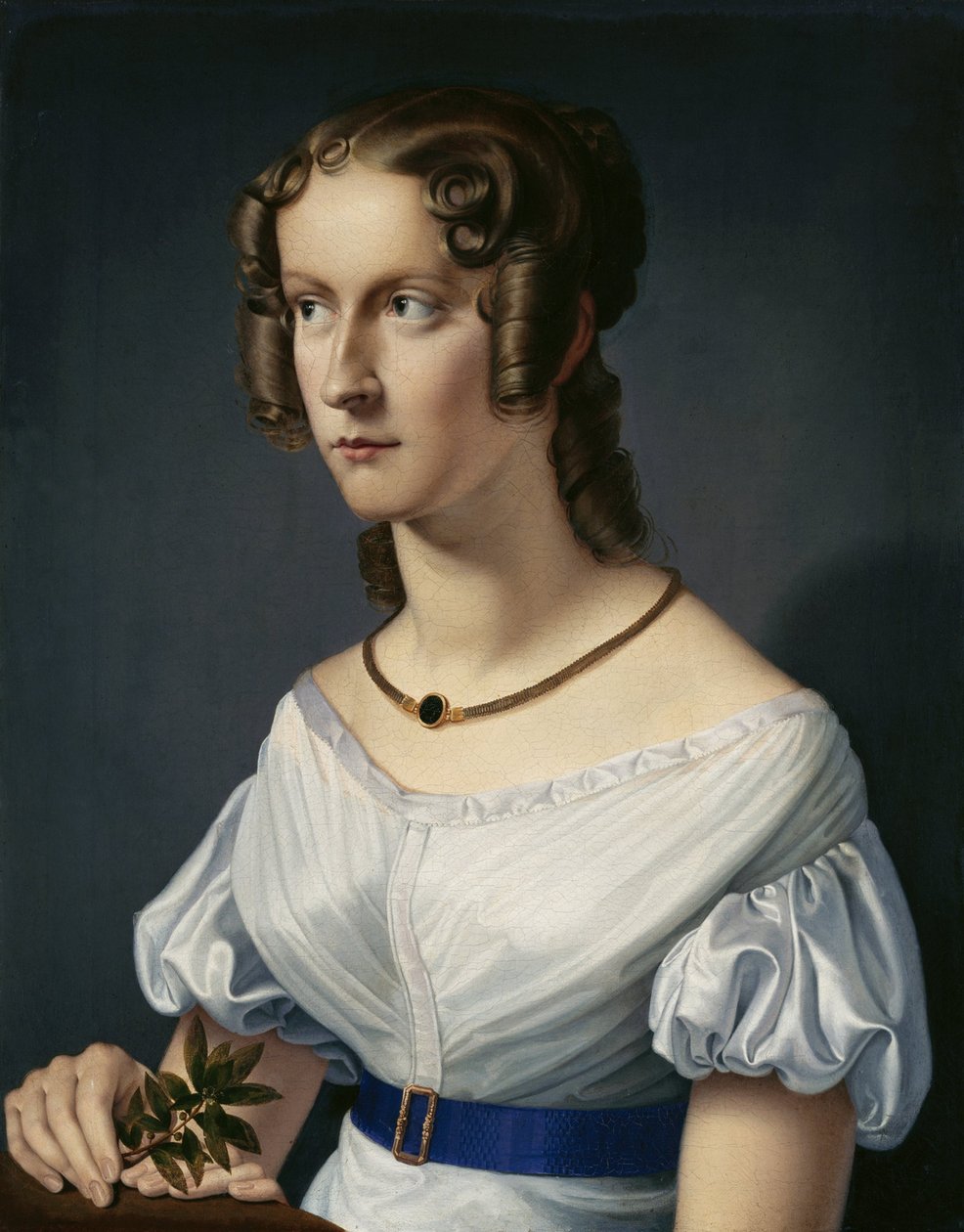 tytön muotokuva tekijältä Heinrich Maria von Hess