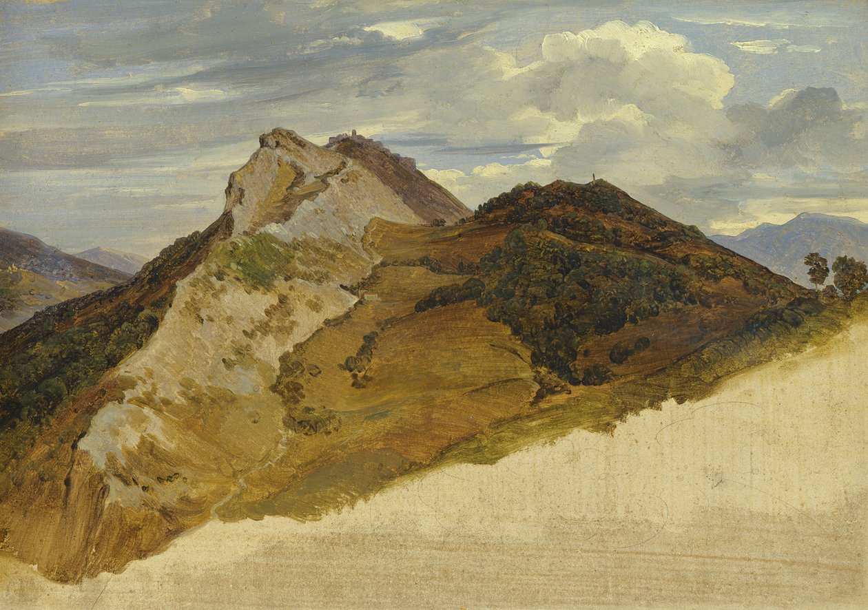 Civitellassa, 1822 (öljy paperille kankaalle) tekijältä Heinrich Reinhold