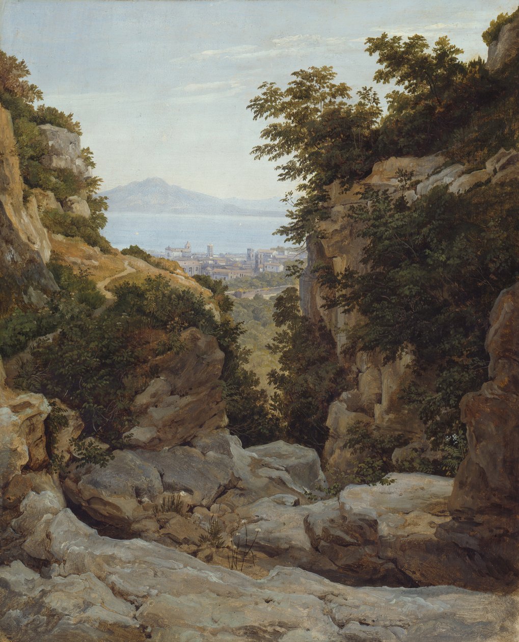 Italian maisema, 182124. tekijältä Heinrich Reinhold