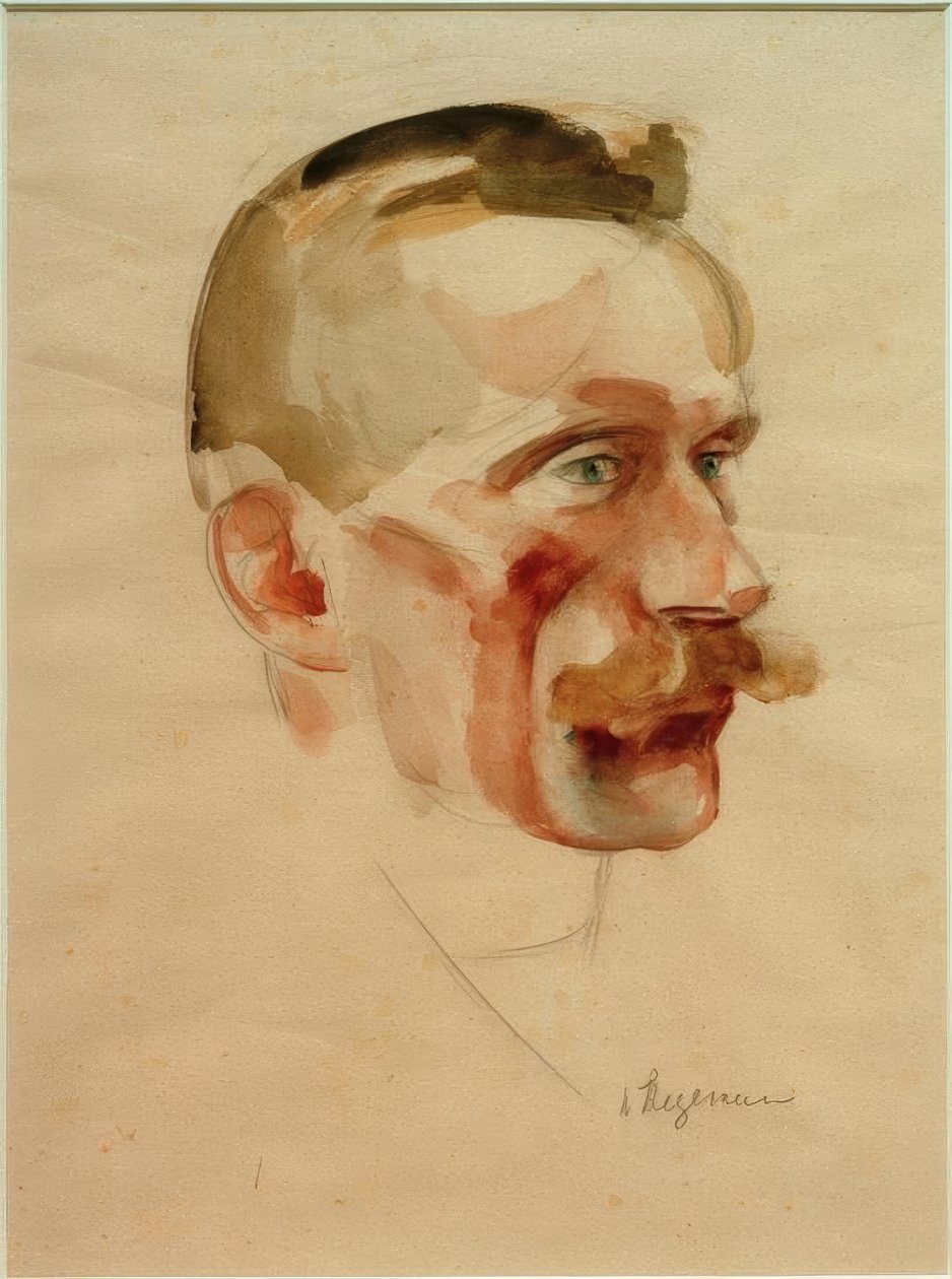 Wilhelm Wernerin muotokuva, noin 1926 tekijältä Heinrich Stegemann