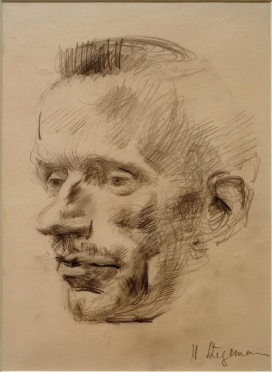 Wilhelm Wernerin muotokuva, noin 1926 tekijältä Heinrich Stegemann