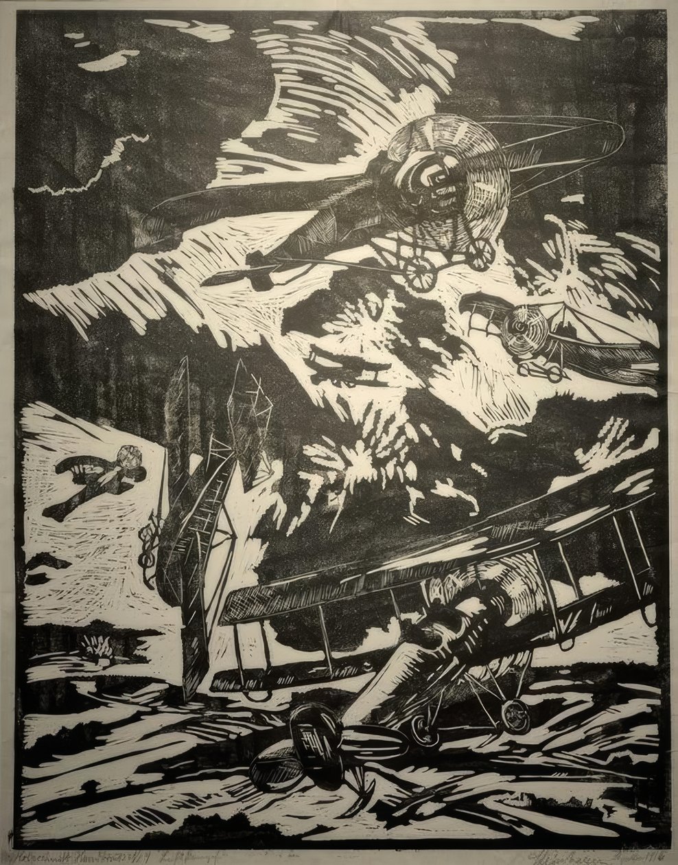 Ilmataistelu tekijältä Heinrich Steinhagen