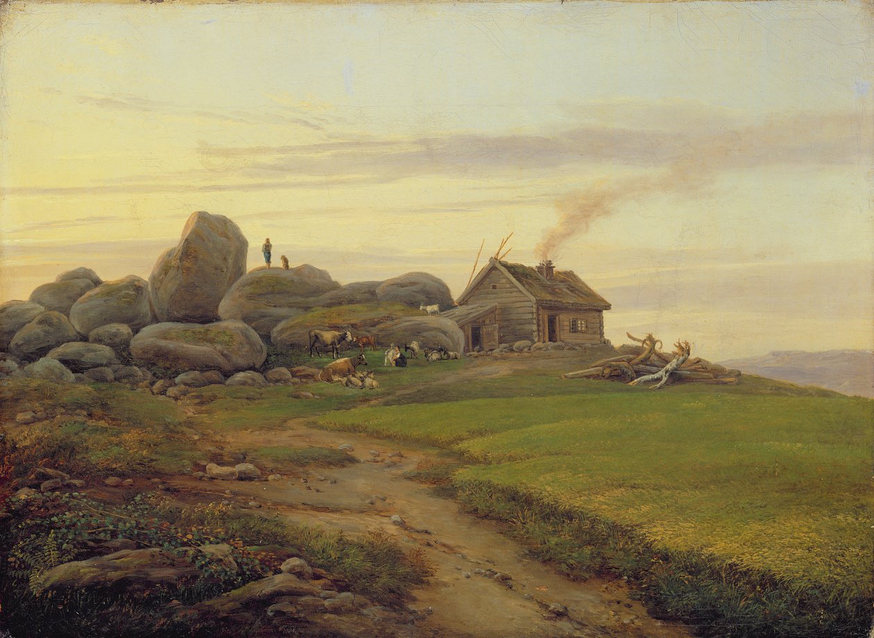 Hill Top, 1827 tekijältä Heinrich Stuhlmann