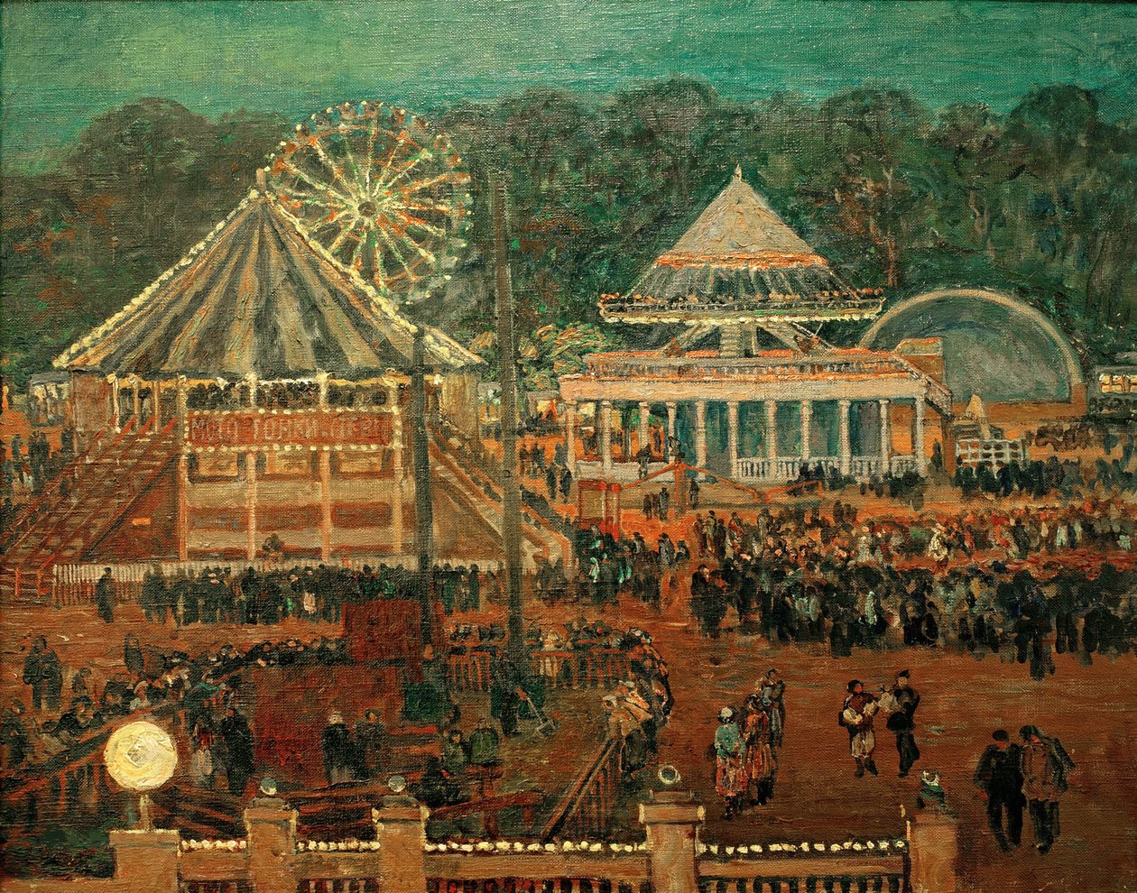 Gorkin kulttuuri- ja vapaa-ajan keskuspuisto, 1933. tekijältä Heinrich Vogeler
