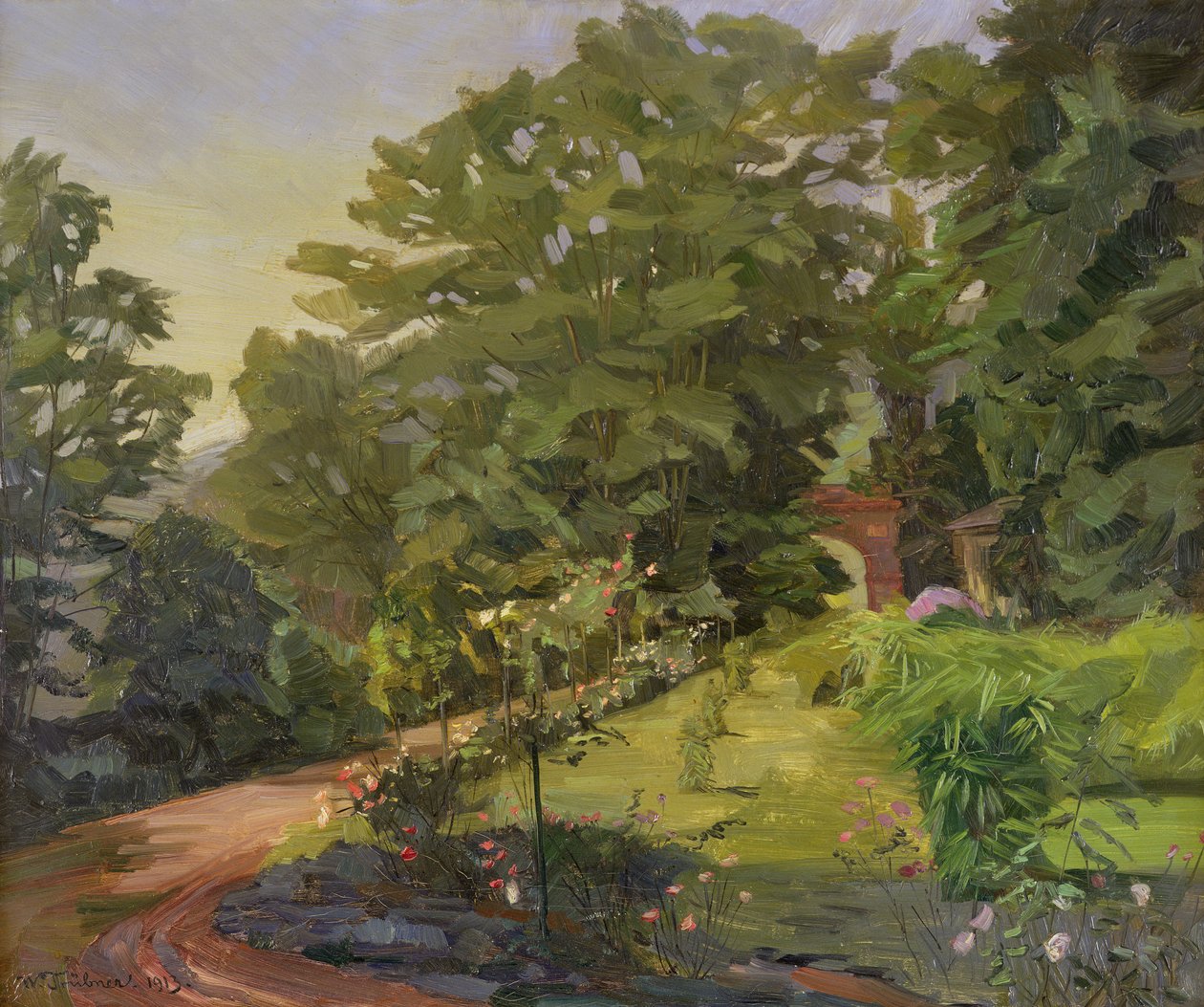 Ruusutarha tekijältä Heinrich Wilhelm Truebner