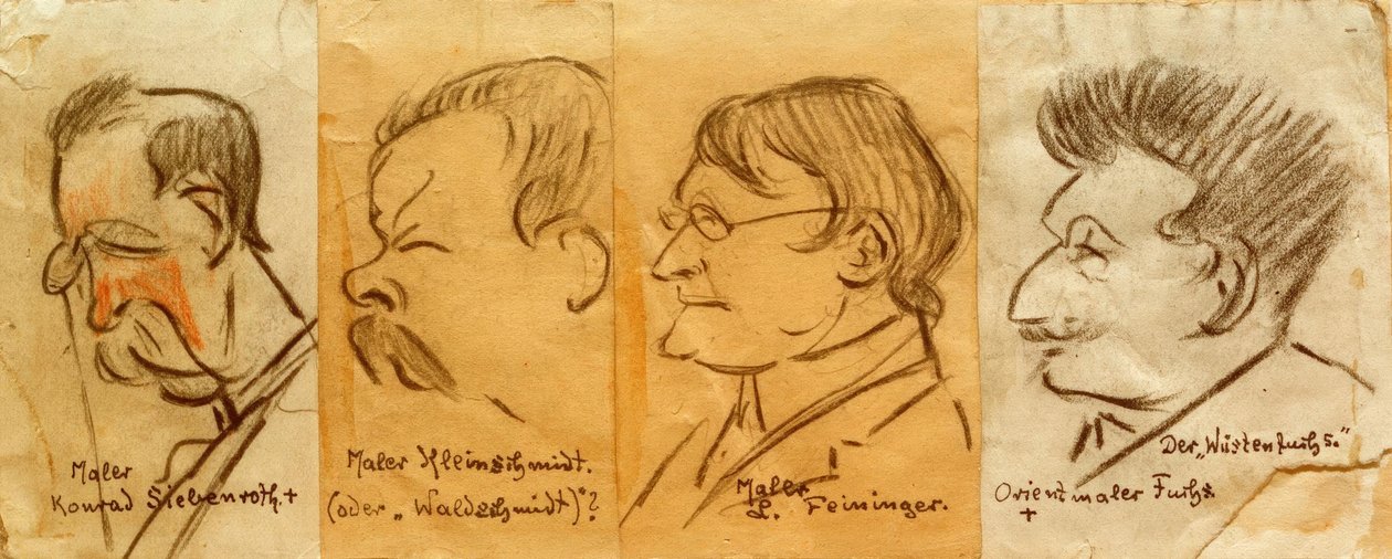 Neljä muotokuvaa tekijältä Heinrich Zille
