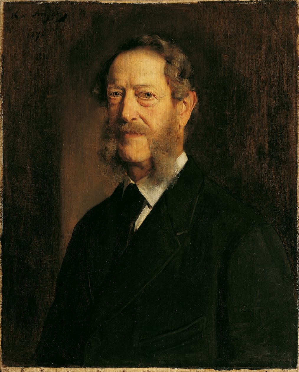 Runoilija Anastasius Grün (alias Anton Alexander Graf von Auersperg) tekijältä Heinrich von Angeli