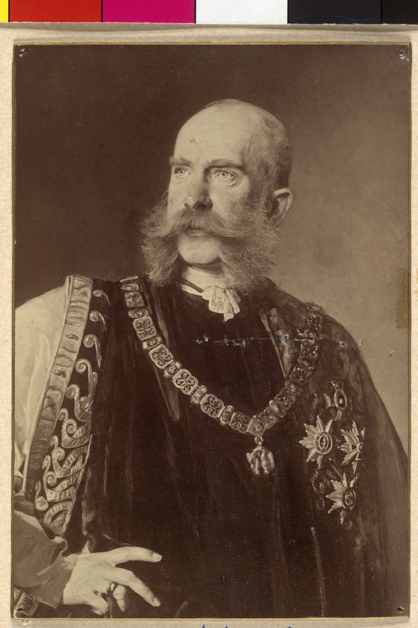 Itävallan keisari Franz Joseph I tekijältä Heinrich von Angeli