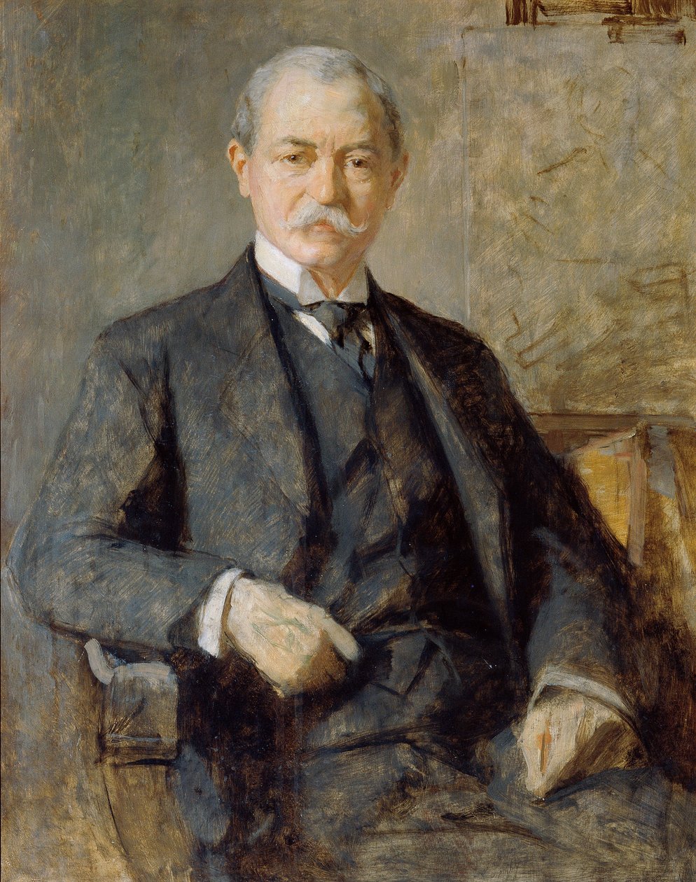 omakuva tekijältä Heinrich von Angeli