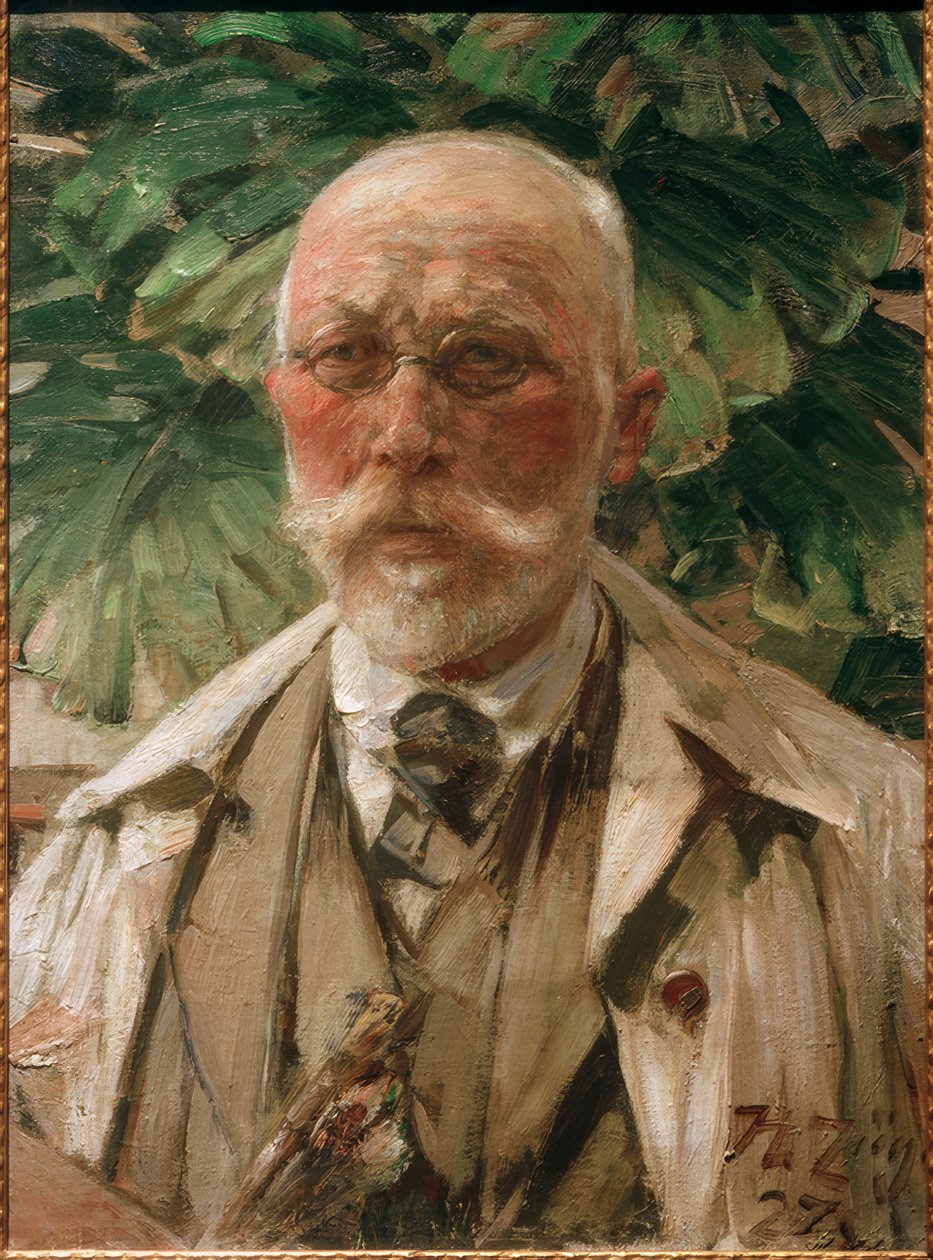 Omakuva tekijältä Heinrich von Zügel