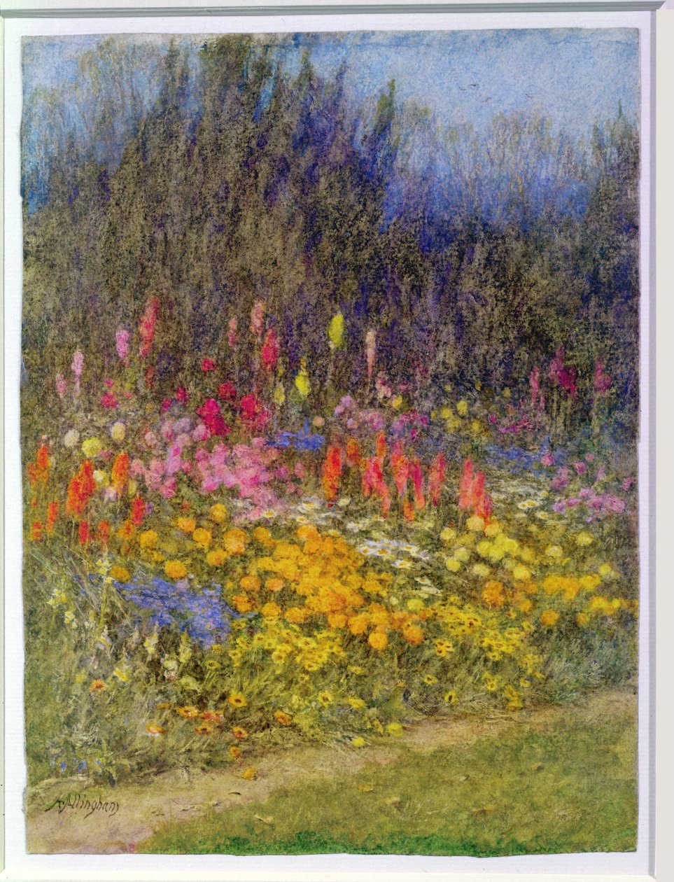 Hieman syksyistä rajaa tekijältä Helen Allingham