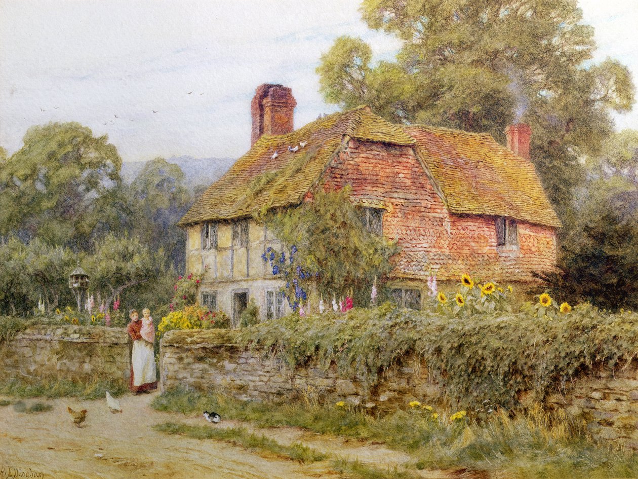 Surreyn mökki tekijältä Helen Allingham