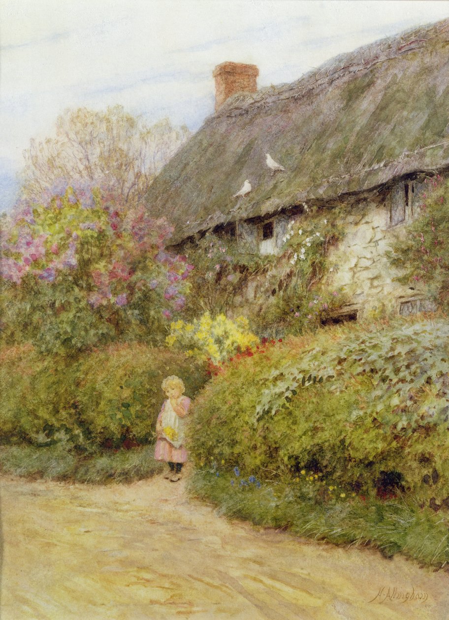 Makean veden mökki tekijältä Helen Allingham