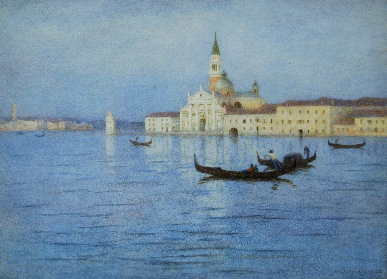 San Giorgio Maggiore, Venetsia, 1902 tekijältä Helen Allingham