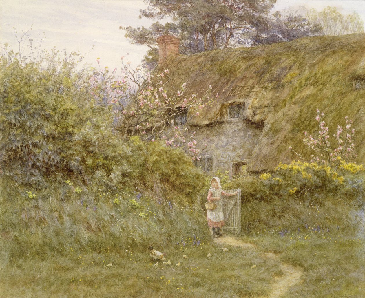 Kevät tekijältä Helen Allingham