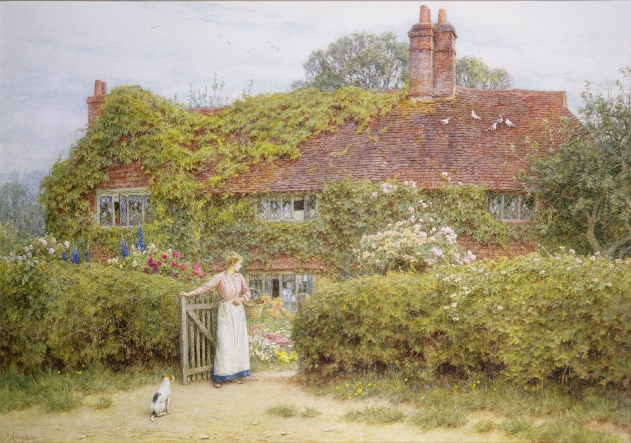 Surreyn mökki tekijältä Helen Allingham