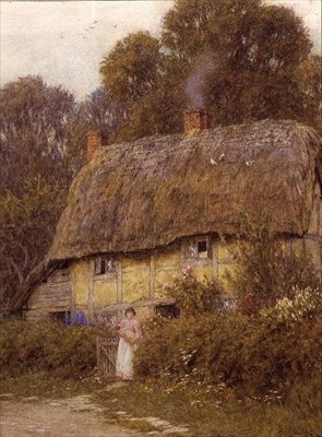 Berkshiren mökki tekijältä Helen Allingham