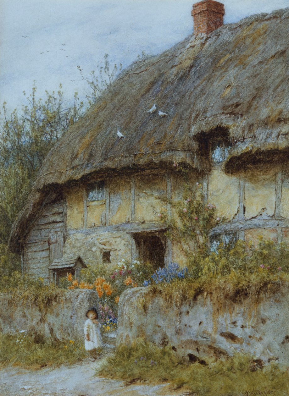 Berkshiren mökki tekijältä Helen Allingham