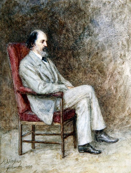 Alfred, Lord Tennyson tekijältä Helen Allingham