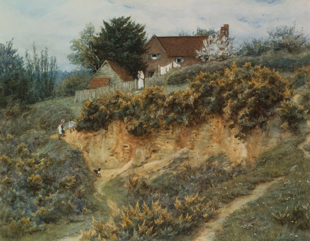 Sandhillsissä, Witleyssä tekijältä Helen Allingham
