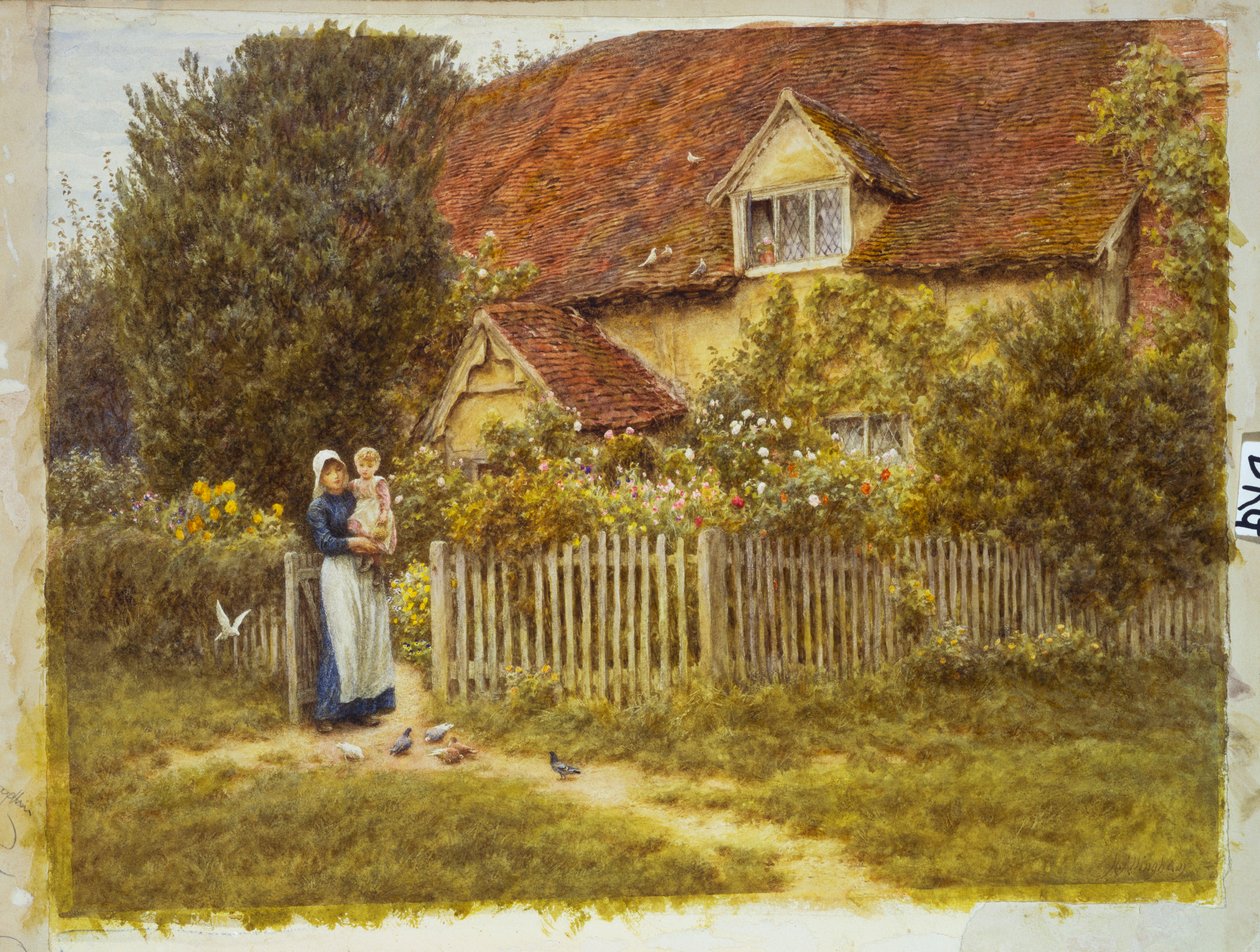 East End Farm, Moss Lane, Pinner tekijältä Helen Allingham