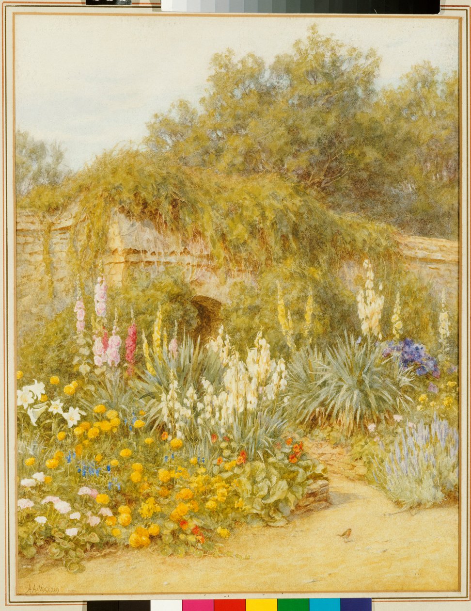 Gertrude Jekyllin puutarha, Munstead Wood tekijältä Helen Allingham