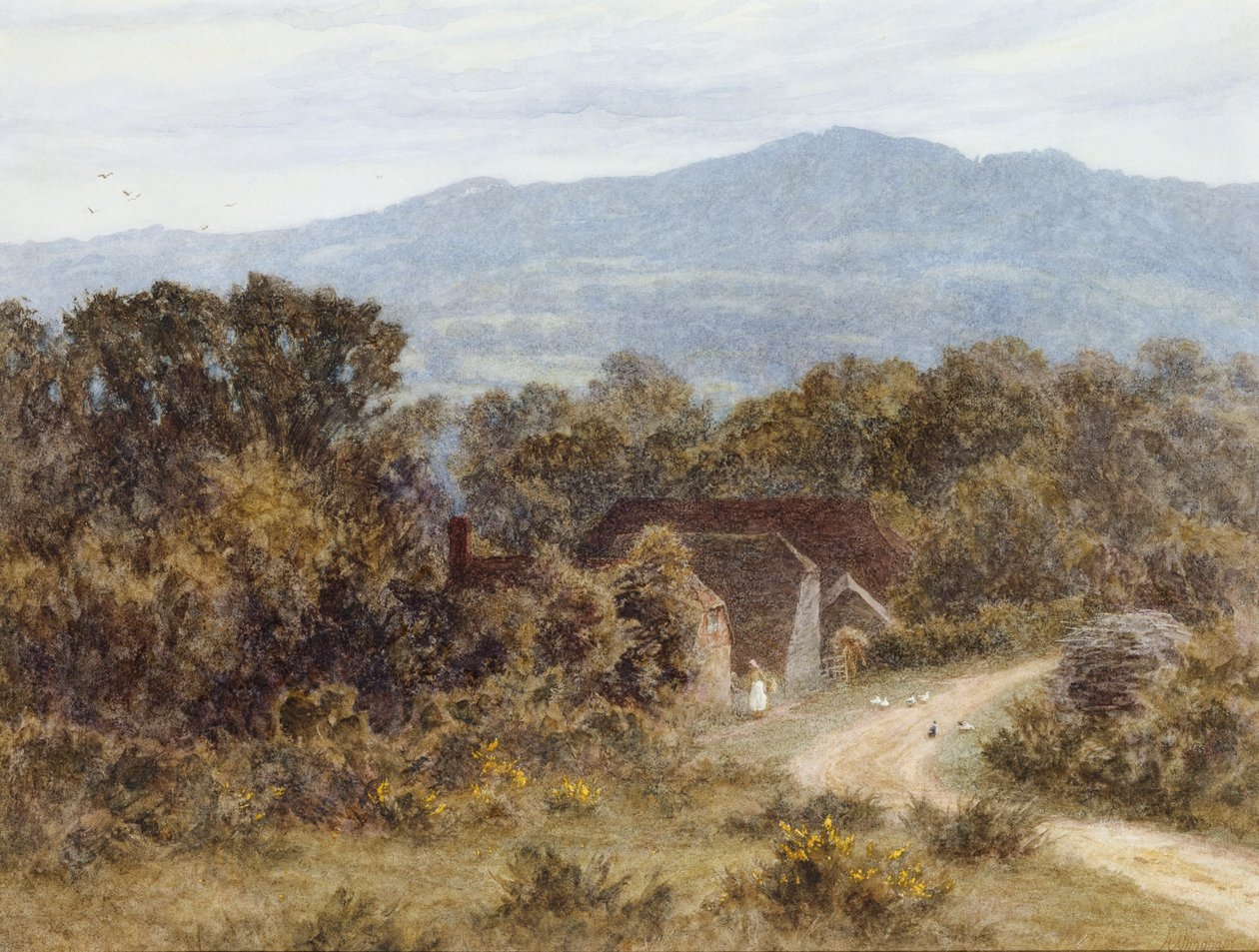 Takapää Sandhillsistä, Witleystä tekijältä Helen Allingham