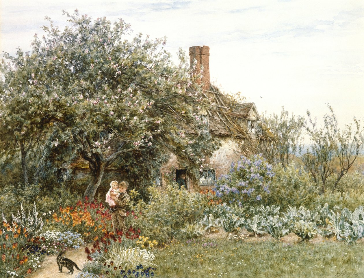 Lähellä Hambledonia tekijältä Helen Allingham