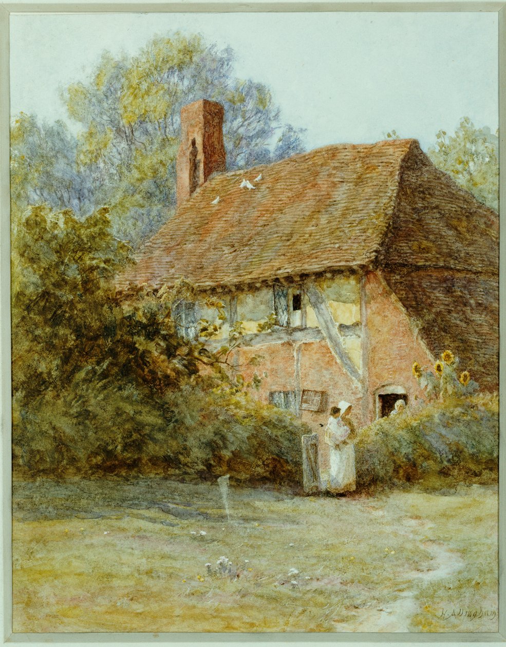 Lähellä Westerhamia, Kentissä, 1900 tekijältä Helen Allingham