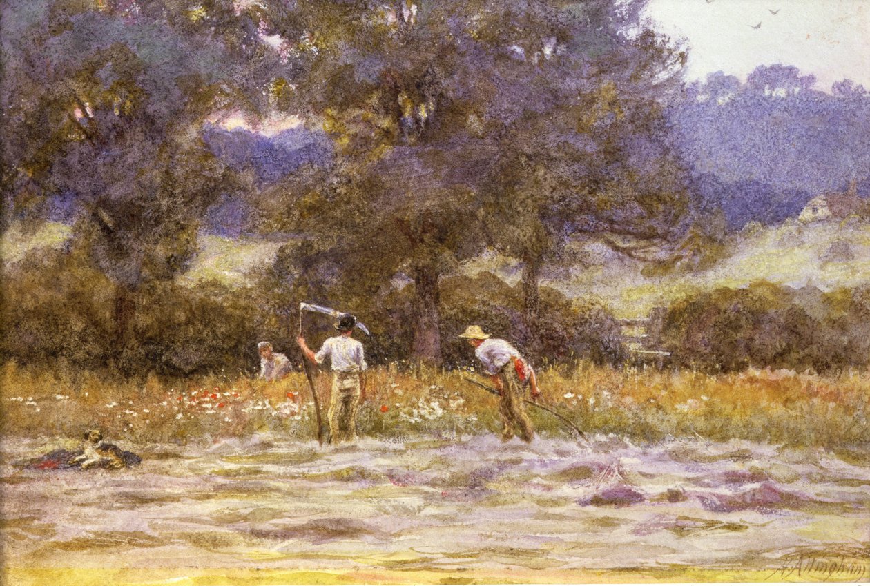 Ruohonleikkurit tekijältä Helen Allingham