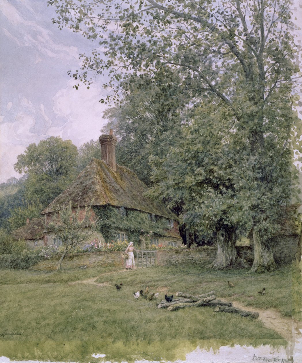 Valewood Farm, 1891 tekijältä Helen Allingham