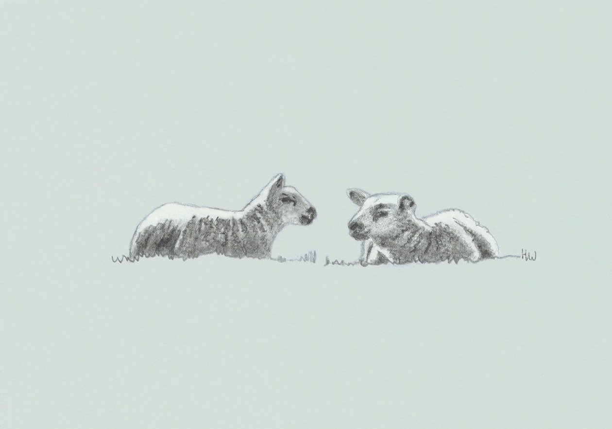 Gentle Spirit III, 2022 tekijältä Helen White