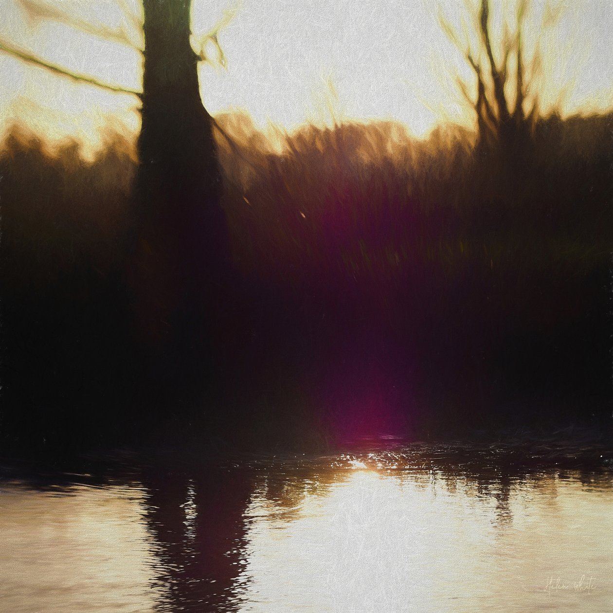 Violet Haze, 2018, tekijältä Helen White