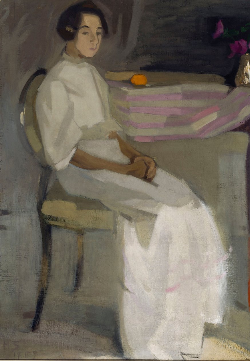 Pukukuva II, 1909. tekijältä Helene Schjerfbeck