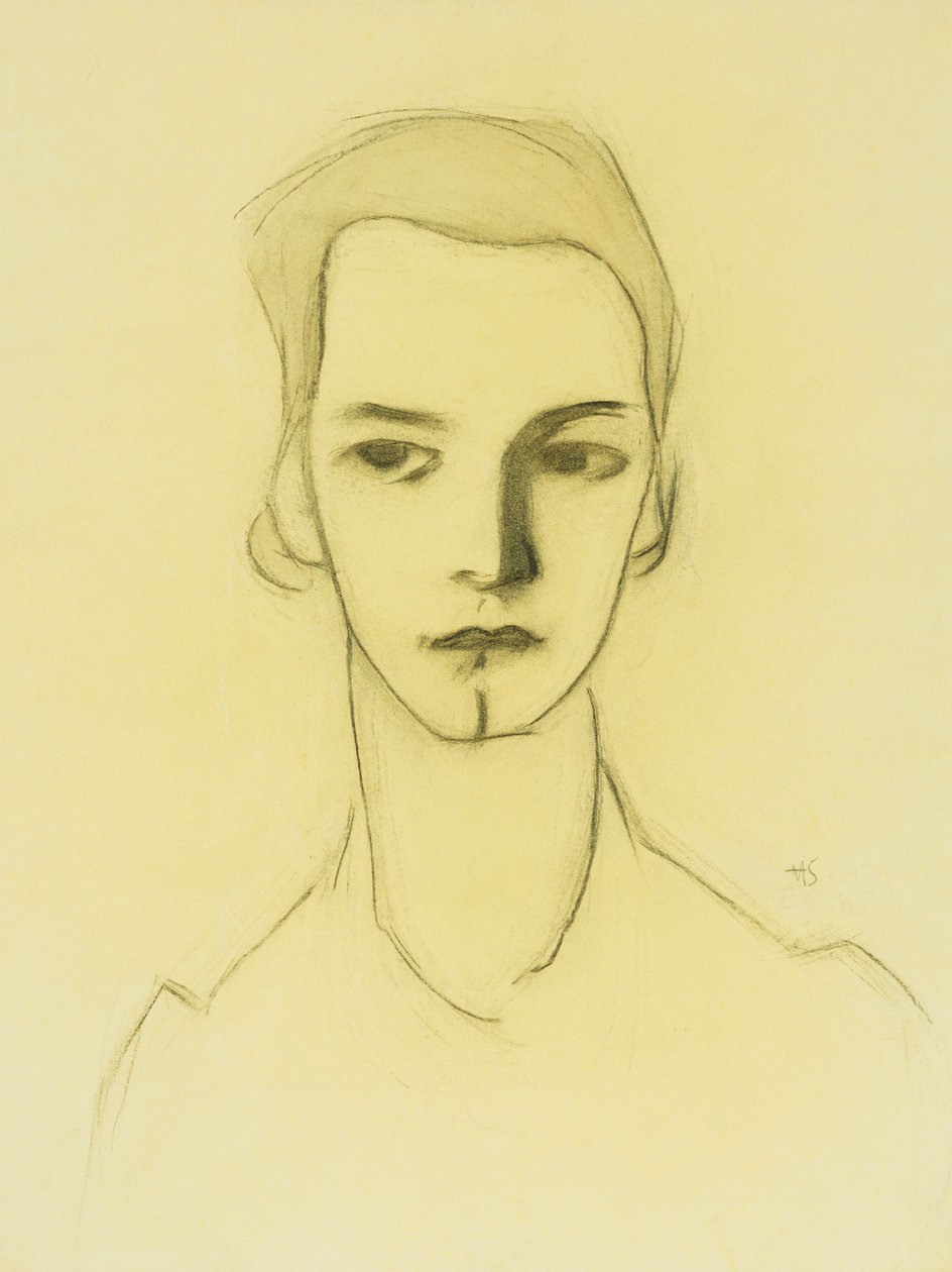 Naisen muotokuva tekijältä Helene Schjerfbeck