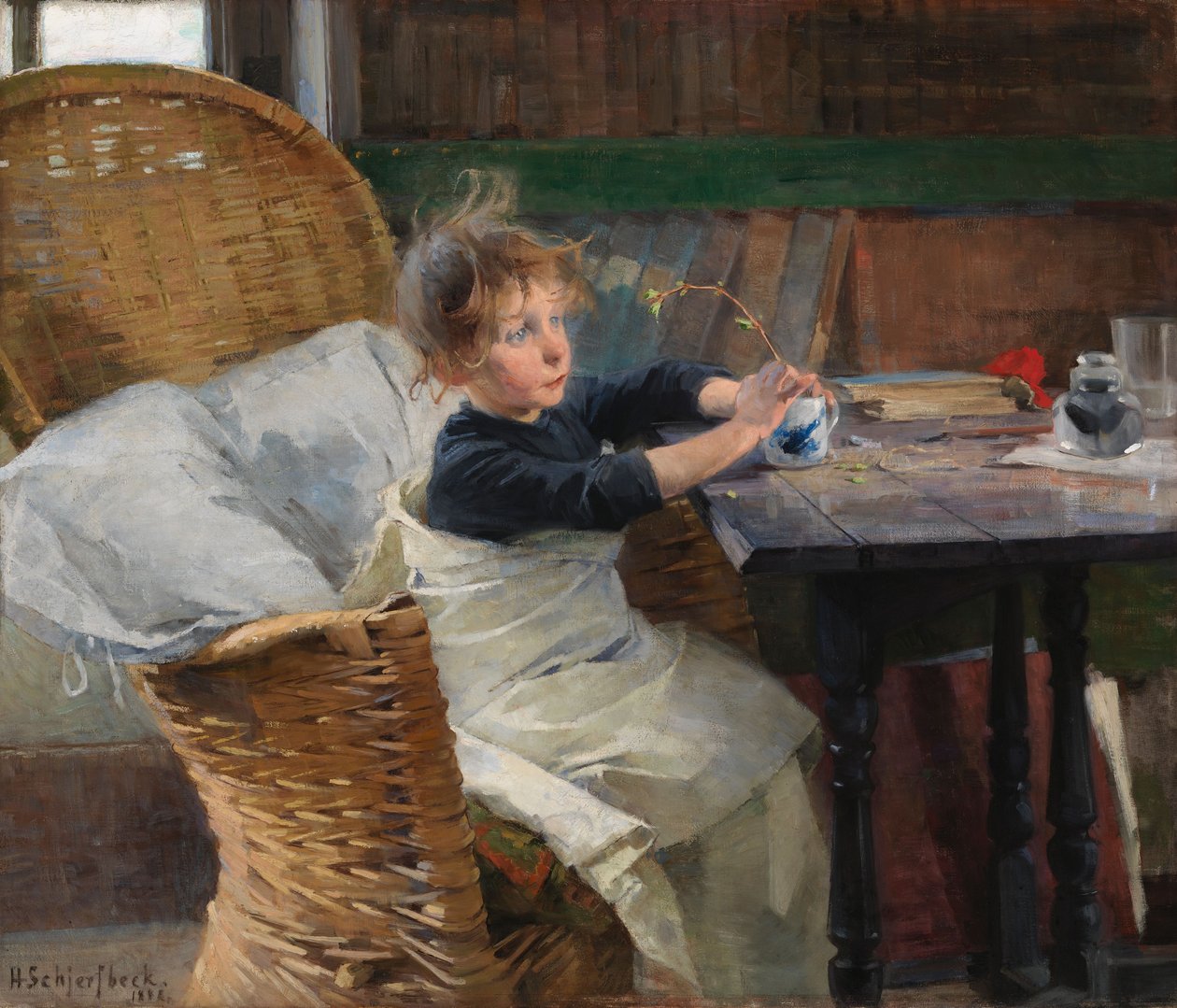 Toipilas tekijältä Helene Schjerfbeck