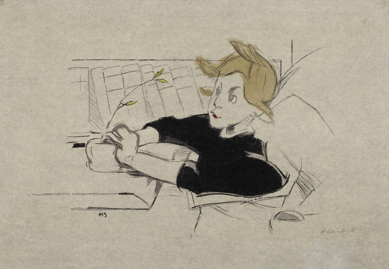 Toipilas tekijältä Helene Schjerfbeck