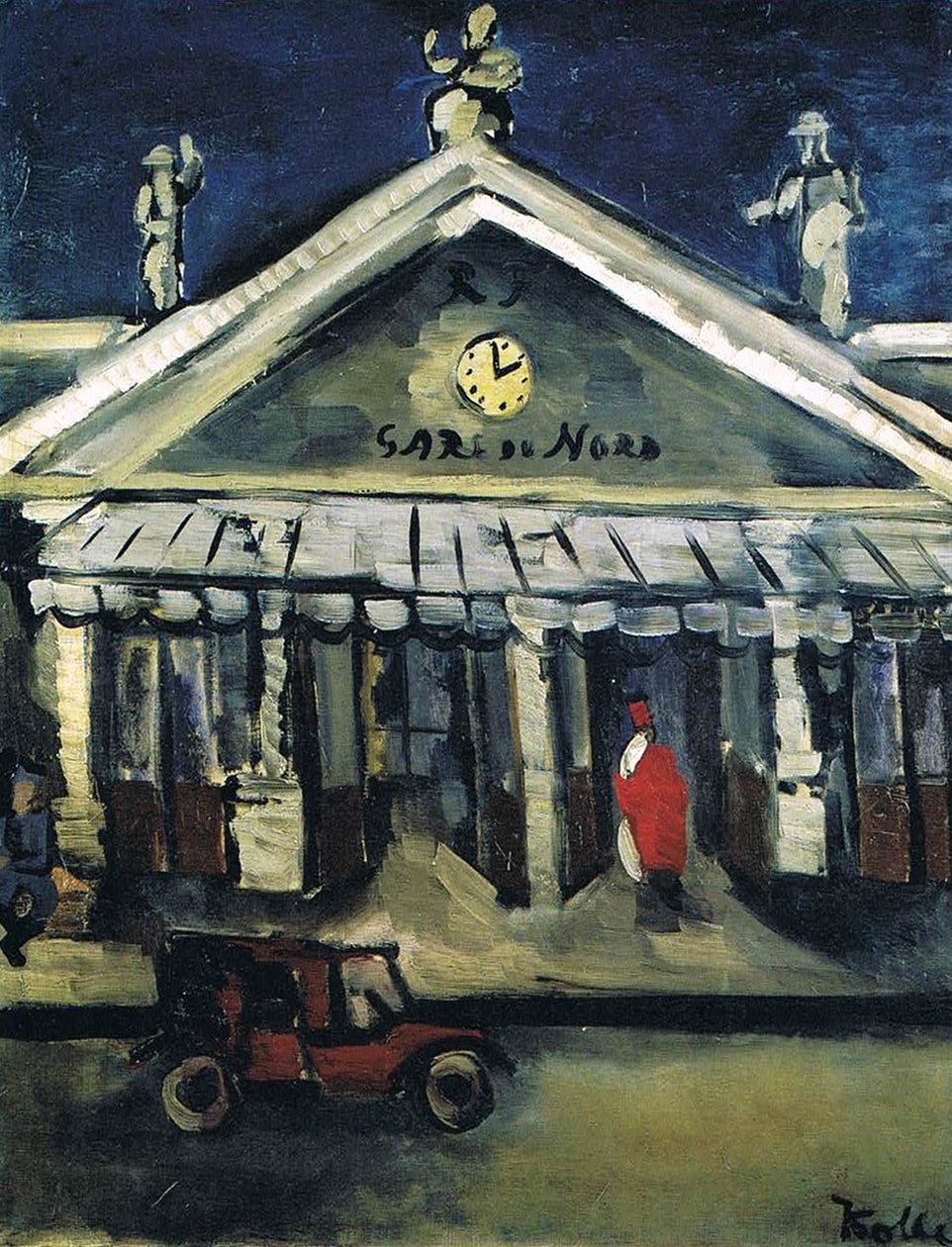 Eingang zum Gare du Nord tekijältä Helmut Kolle