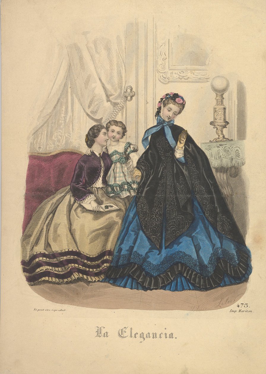Numero 473 La Elegancia Barcelonasta 1800-luvulta. tekijältä Heloise Leloir