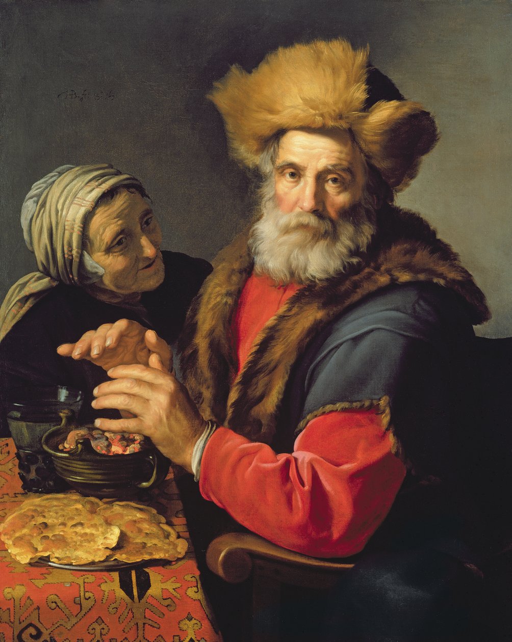 Talven allegoria, 1631 tekijältä Hendrick Bloemaert