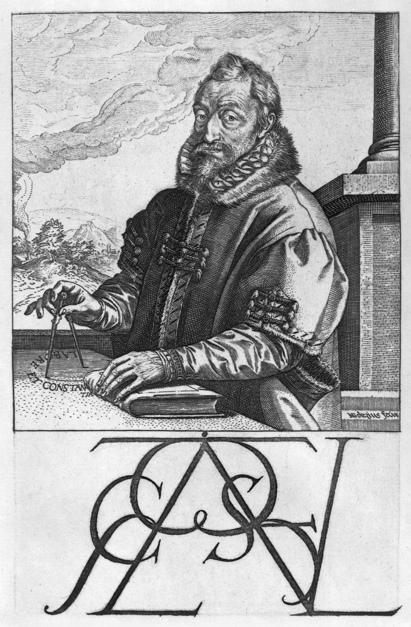 Christophe Plantin (n. 1520–1589) tekijältä Hendrik Goltzius