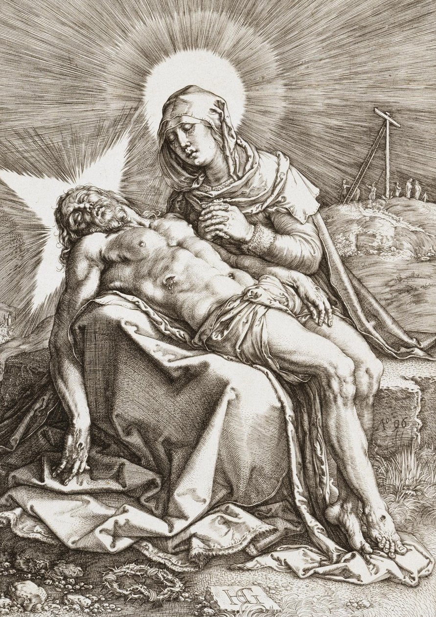 Pieta tekijältä Hendrik Goltzius