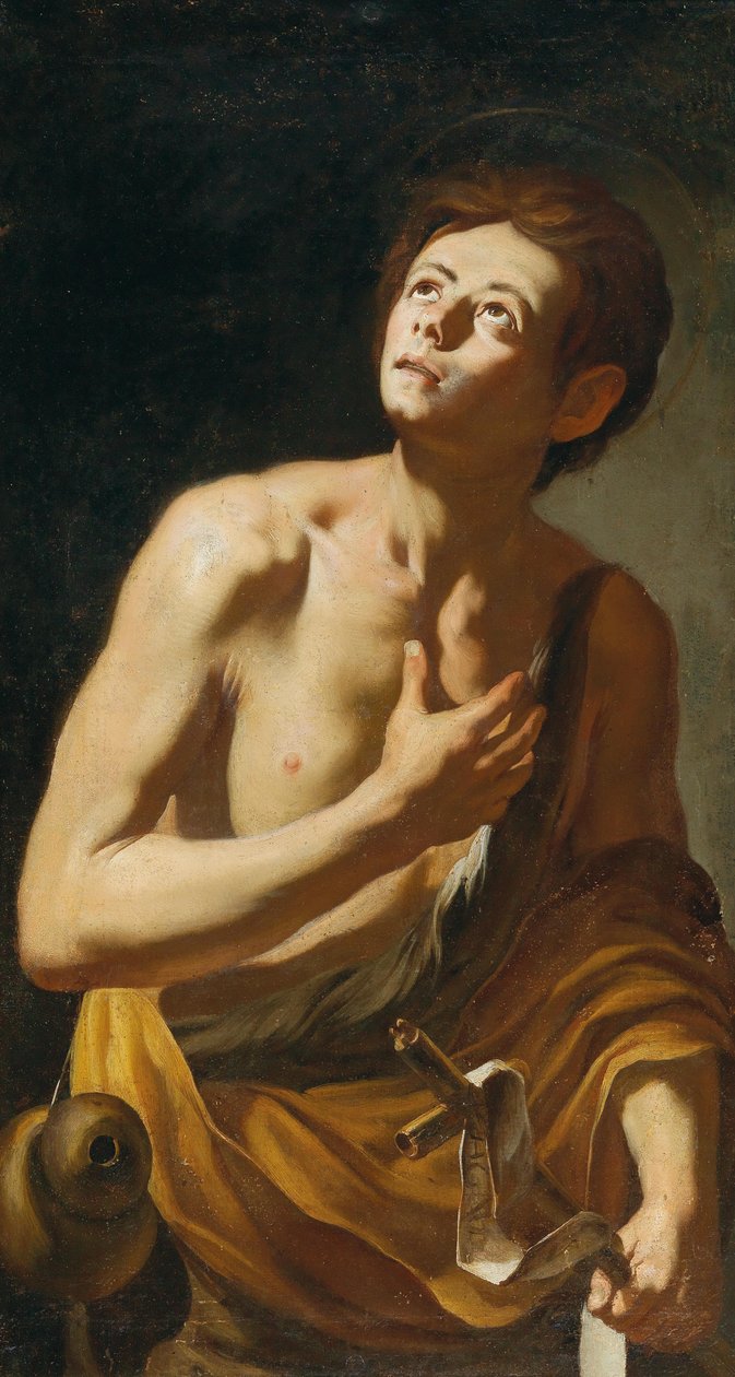 Nuori pyhä Johannes Kastaja tekijältä Hendrick de Somer