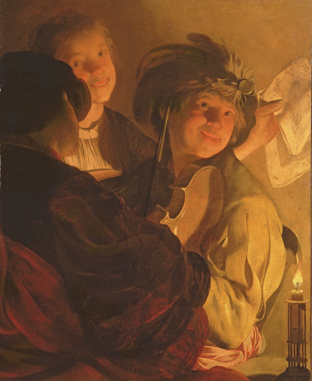 Konsertti, 1626 tekijältä Hendrick ter Brugghen