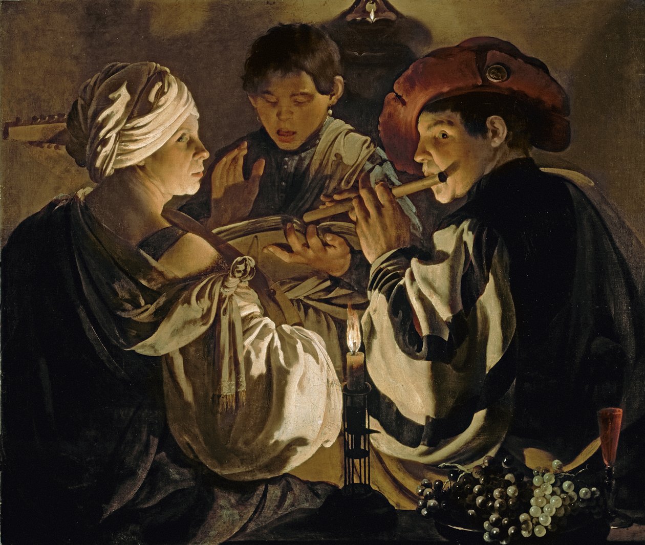 Konsertti, noin 1626 tekijältä Hendrick ter Brugghen