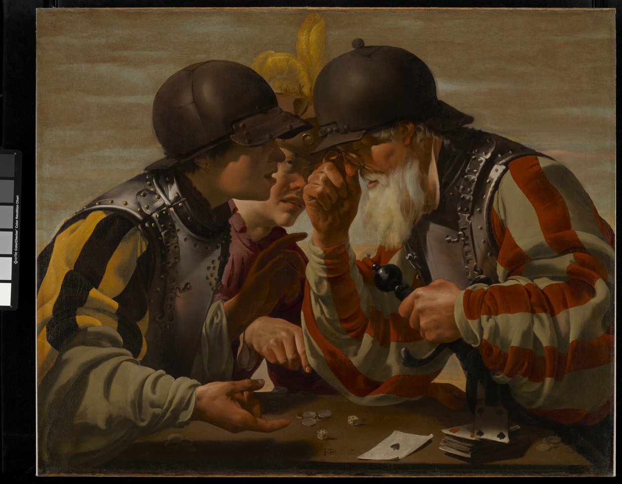 Gamblers, 1623 tekijältä Hendrick ter Brugghen